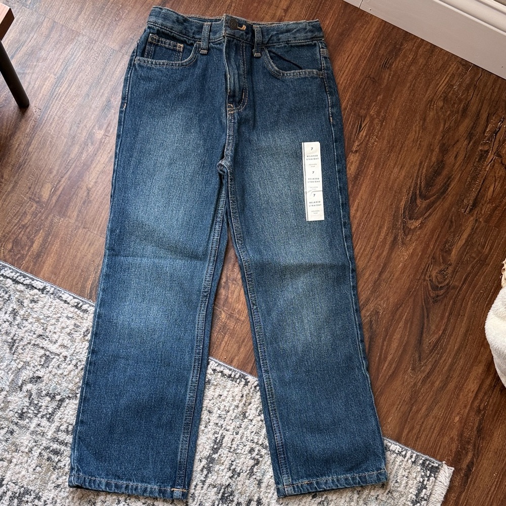 Cat & Jack Dark Blue Kids Jeans